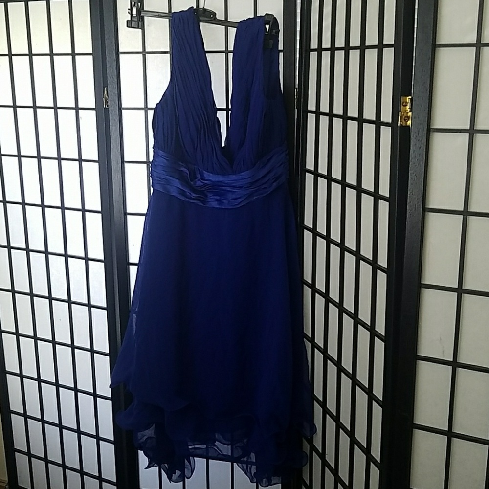 Blue dress